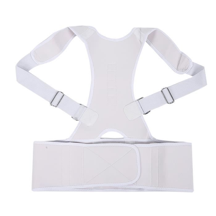 Ceinture De Soutien Magnétique Pour Le Dos - Unisexe, Tailles M à XXL - Néoprène Noir