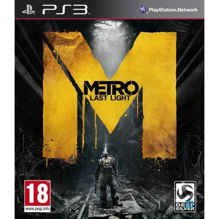 Jeu Vidéo - Deep Silver - Metro Last Light - PS3 - Edition Standard - Fps - Survival-Horror