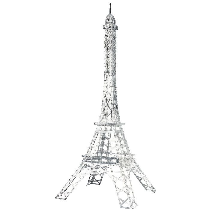 Construction mécanique - EITECH - Tour Eiffel - 2300 pièces - Jouet de construction mécanique