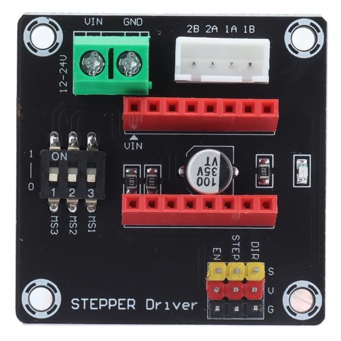 Carte D'Extension Pilote Moteur Pas à Pas DRV8825/A4988 - Module Contrôle Imprimante 3D 42x42x10mm