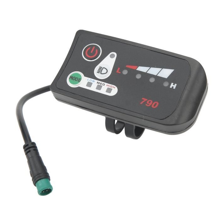 Compteur LED Pour Vélo électrique – Panneau De Contrôle 880, Connecteur étanche 5P, Pour Guidon 22,2 Mm