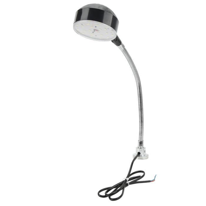 Lampe d'atelier LED base magnétique sur flexible - Maison Du Tournage