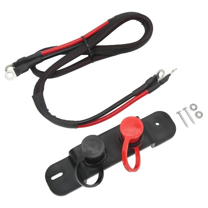 Bornes De Charge Batterie 250A M10 Greluma - Kit Complet Avec Couvercles étanches Pour Camions Et Véhicules