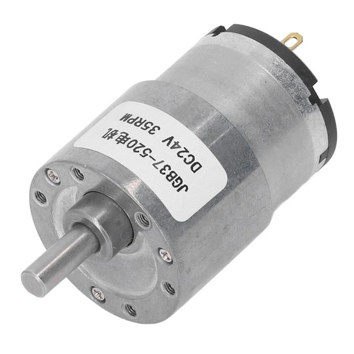 Moteur à Engrenages Réduction Vis Sans Fin Double Sortie - Grande Torsion DC3V 30RPM Pour Machines Et Automatismes