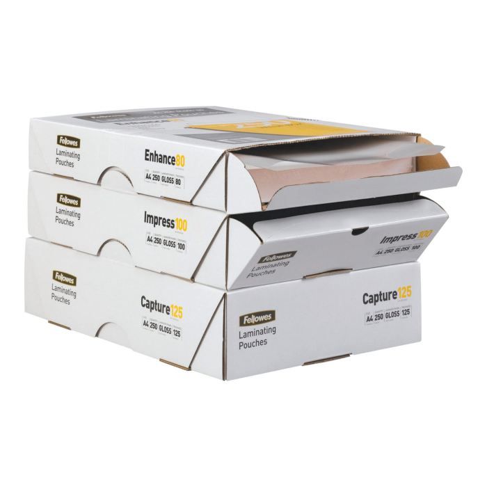 Fellowes Laminating Pouches Enhance 80 micron P… Achat / Vente