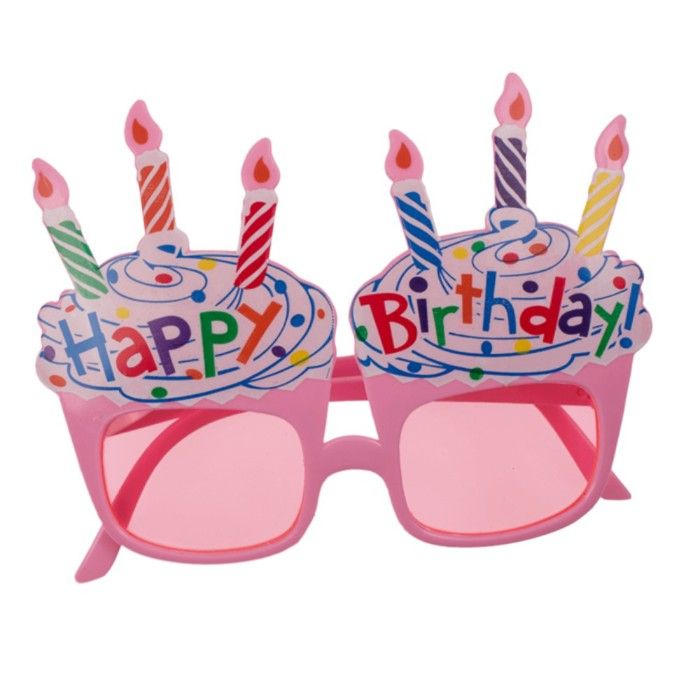 Comparer les prix de PAIRE DE LUNETTES FANTAISIE ANNIVERSAIRE  Multicolore