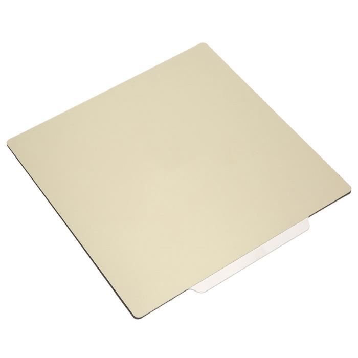 Plaque Magnétique Imprimante 3D 220x220mm - Pour MK2, Anet A8, Wanhao I3 - Surface + Base