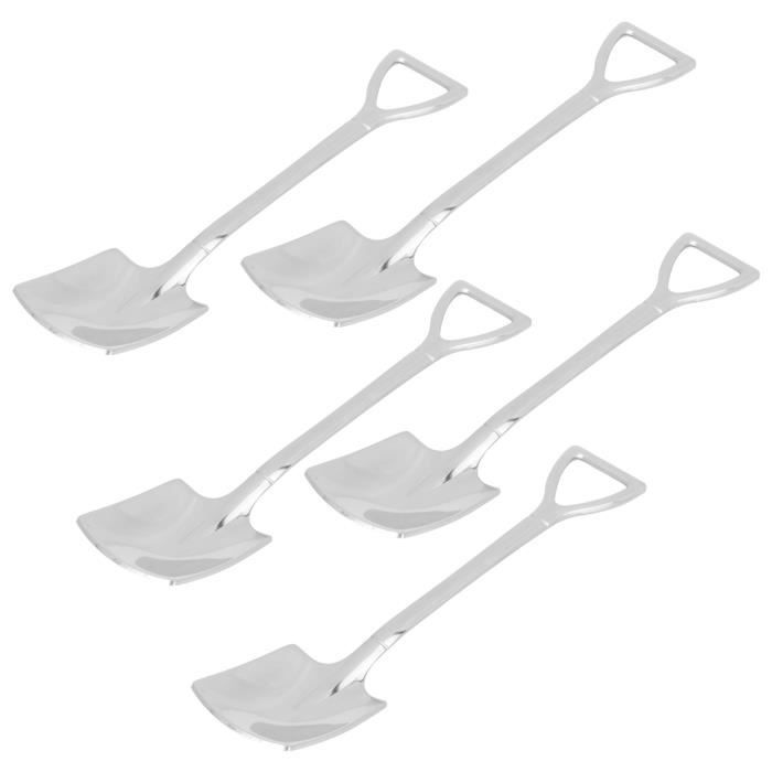 Warmhm - Lot De 3 Cuillères à Fentes En Inox, Ergonomiques Et Faciles à Nettoyer, Pour Salade, Desserts, Apéritifs - 1