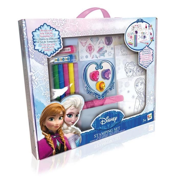 IMC Toys 16330FR La Reine des Neiges Coffret Tampons - Cdiscount Jeux - Jouets