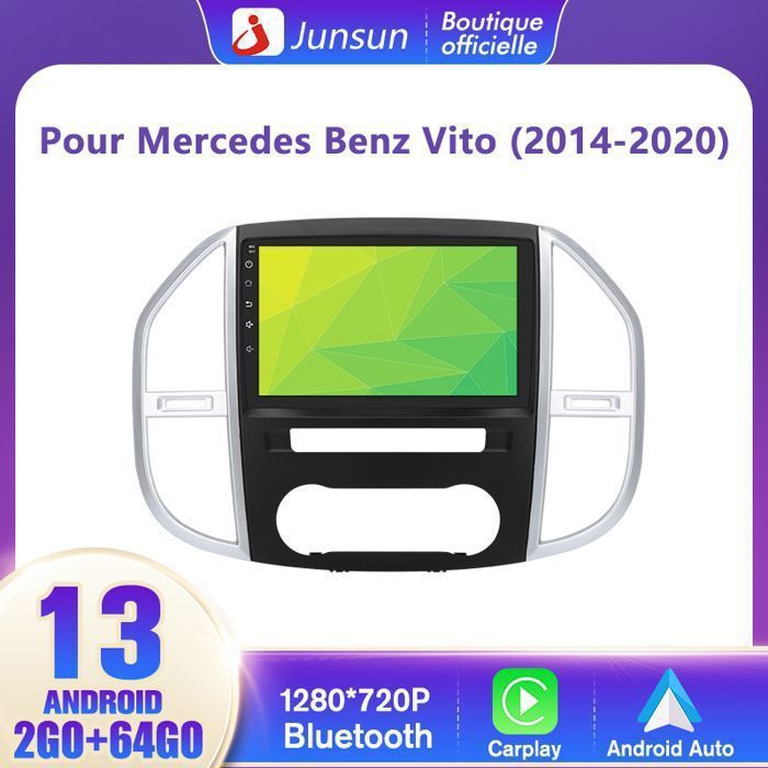 Autoradio Android 13 Mercedes Classe E W207 - Écran 10,25" IPS - 4Go/64Go - GPS DAB+ - Erisin