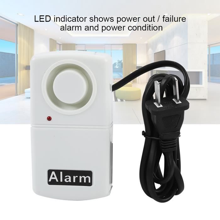 YIN Alarme de coupure de courant CN Plug 220V LED Indicateur Smart — free download