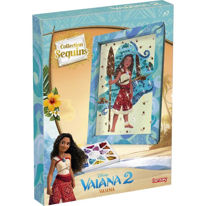 Tableau Sequins Lansay 20333 – Illustration Disney Vaiana à Décorer - vue 6