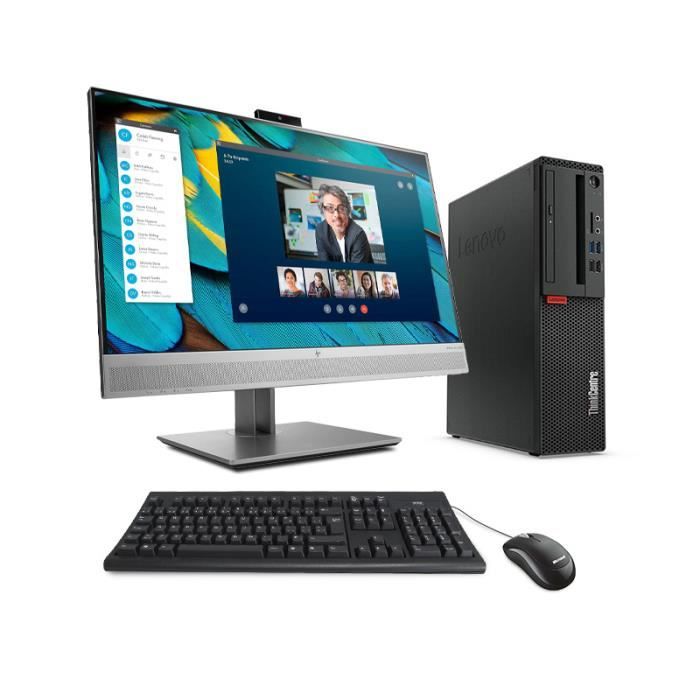 Ordinateur de bureau Pack Lenovo ThinkCentre M725S SFF 8Go SSD +