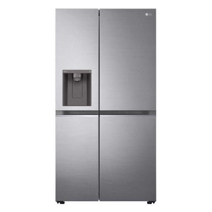 Réfrigérateur américain LG GSLV70PZTD - Gris - Volume utile 515L - Froid ventilé