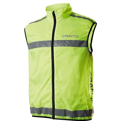Gilet sécurité - CRAFT - Running - Jaune - Adulte - Mixte
