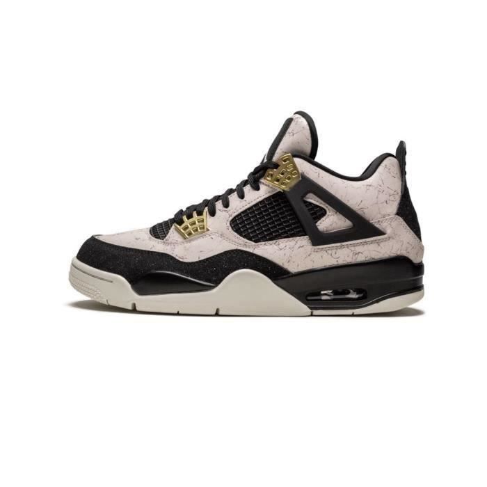Nike Air Jordan 4 Retro Femme et Homme AQ9129 601 blanc Couleurs multiples Cdiscount Chaussures
