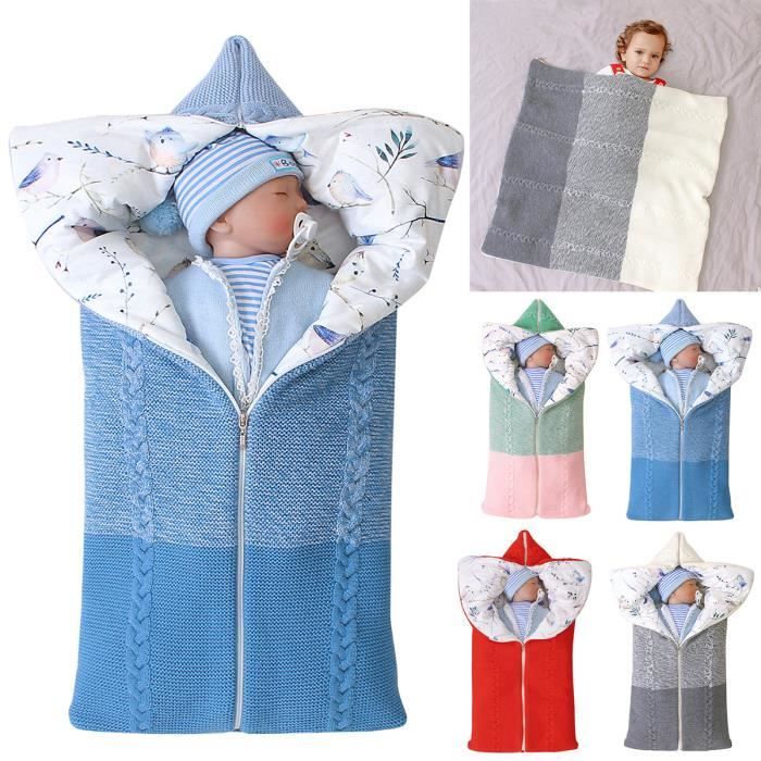 Sac De Couchage Coton Pour Bebe Garcon Filler 0 6 M Couverture Clair Bleu Multifonction Enveloppe De Poussette Pour Nouveau Ne Cdiscount Puericulture Eveil Bebe