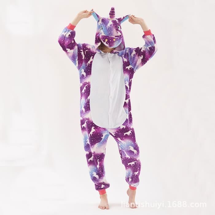Pyjama licorne hotsell fille pas cher