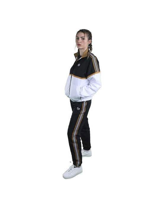 Veste Sergio Tacchini Nilonia tracksuit Noir Femme Noir Cdiscount Pret a Porter
