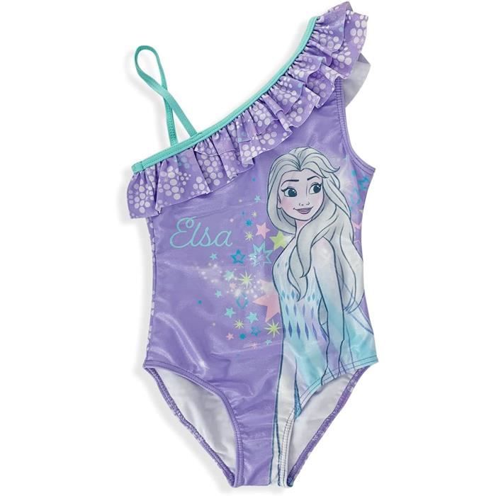 La Reine Des Neiges Elsa Enfant Maillot de Bain Cosplay Costume