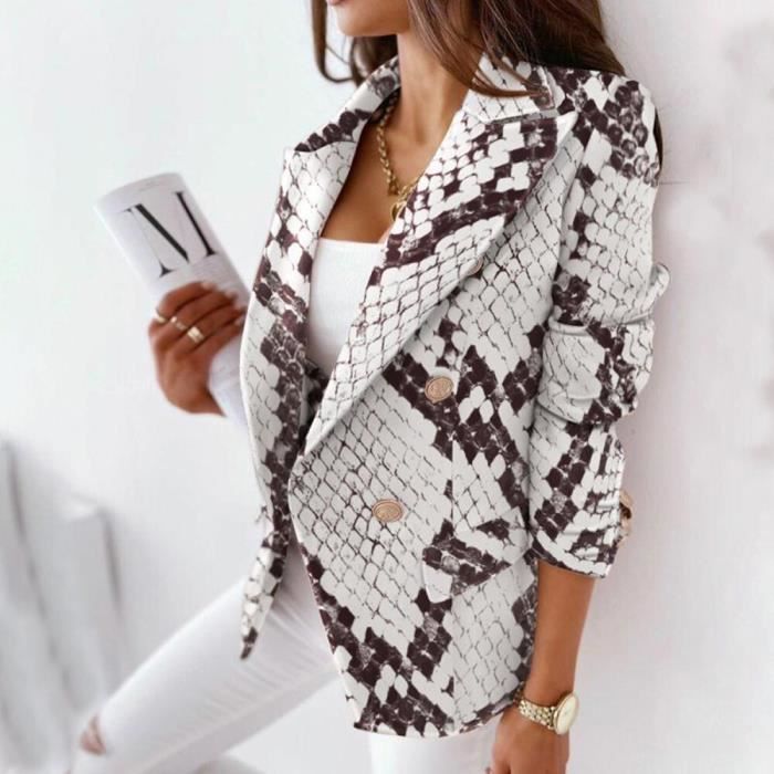 Manteau,Vestes à carreaux Vintage pour femmes, col à revers, élégant Manteau,Vestes à carreaux Vintage pour femmes, col à revers, élégant