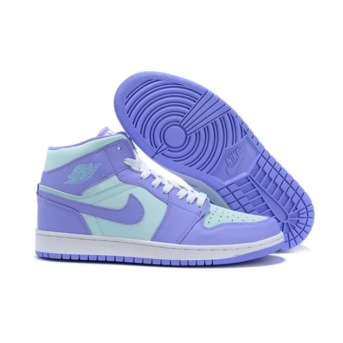 Jordan 1 violet bleu clearance