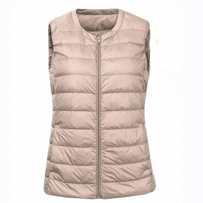 Veste matelassée sans manche femme grande taille discount