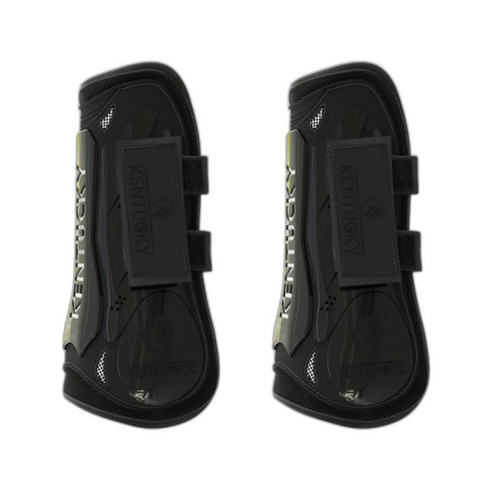Lot De 2 Guêtres Avant Pour Cheval Rouge Taille L - Protection Des Jambes En Polyuréthane Et Néoprène Pour Course Et Entraînement
