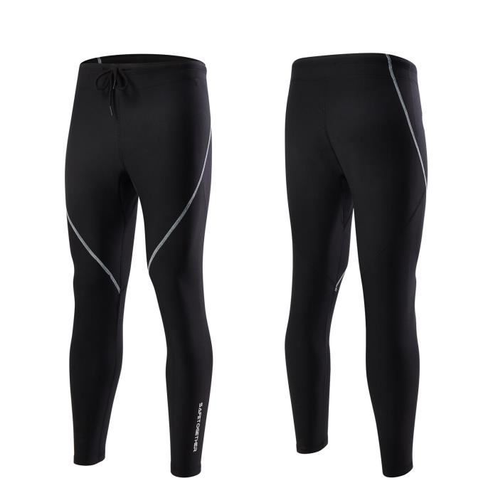 Pantalon de Combinaison pour Homme, Pantalon Long en néoprène de 2mm pour Le Surf Kayak Natation Plongée Canoë