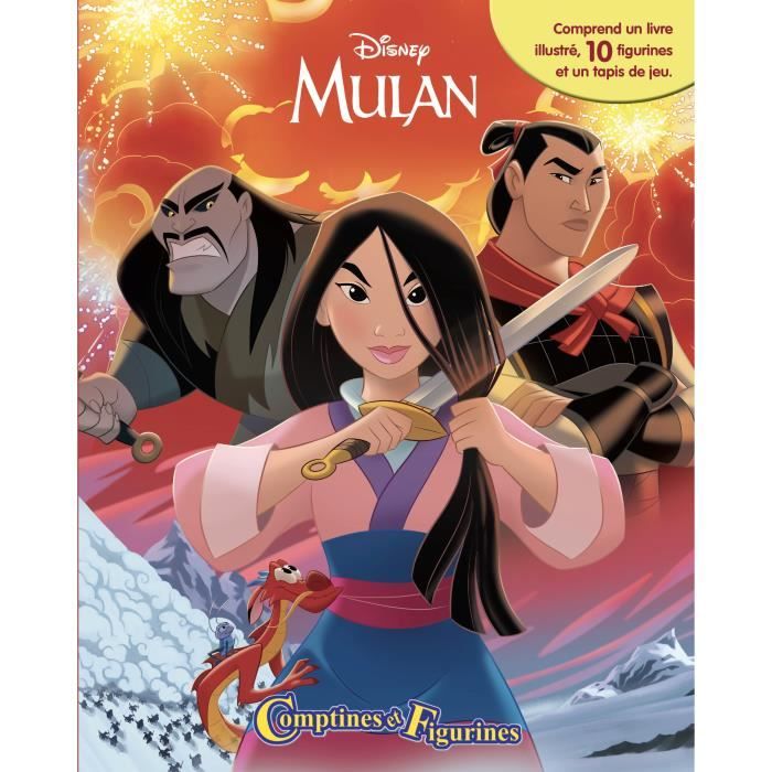 DISNEY MULAN - COMPTINES ET FIGURINES