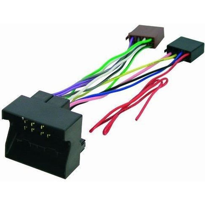Phonocar 4/733 Cble pour autoradio ISO Citroën/Fiat/Lancia/Peugeot Multicolore