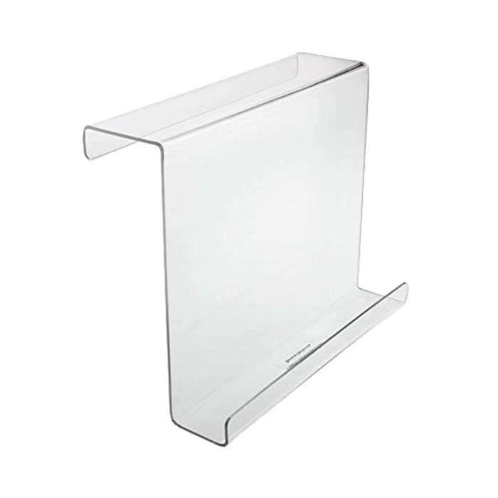 Support Tablette Tapis Roulant Transparent – Acrylique 18x16cm, Glissière, Sans Outil, Compatible Cardio Et Vélos