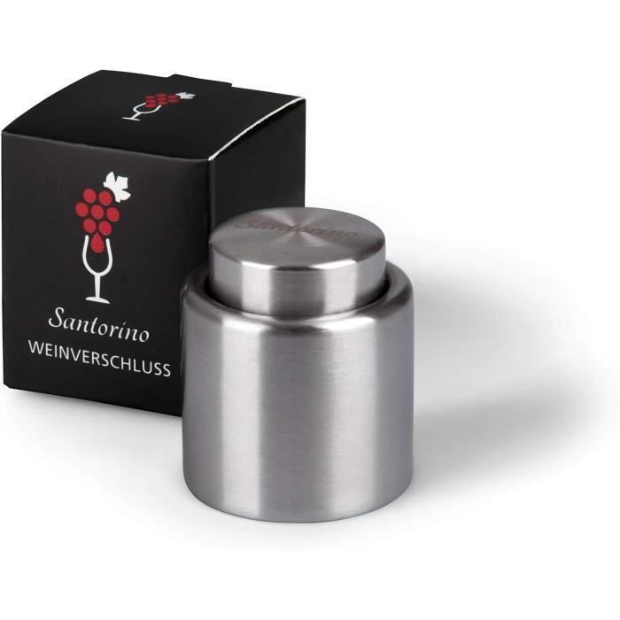 Pompe A Vide Vin Avec 5 Bouchons Bouchon Bouteille Vin Réutilisable Pour Conserver La Fraîcheur