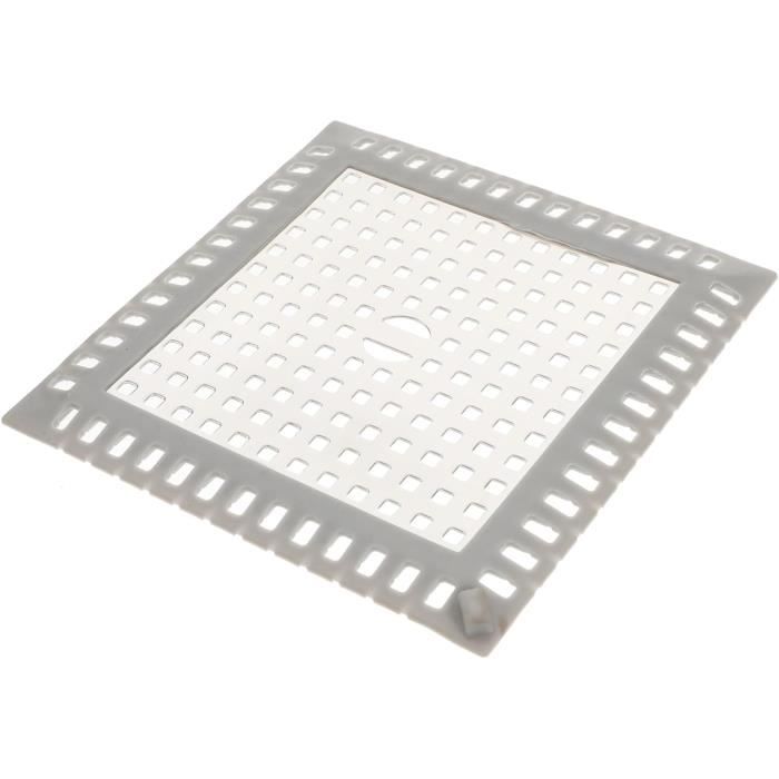 Bonde D'évier En Zinc Avec Couvercle Plat - 8,2x6 Cm, Antidébordement, Pour Cuisine, Salle De Bain Ou Buanderie - 11