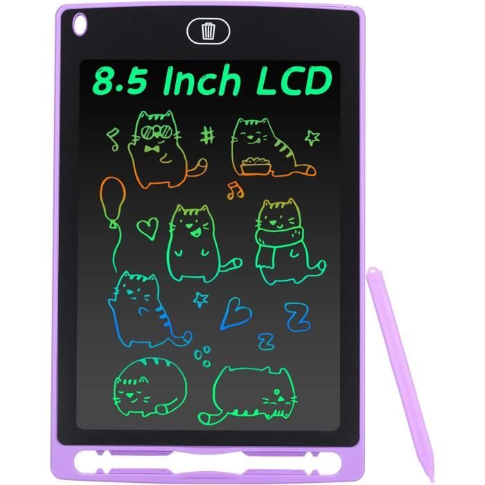 Lcd Tablette D'Écriture 8.5 Pouces, Ardoise Magique Tableau Portable