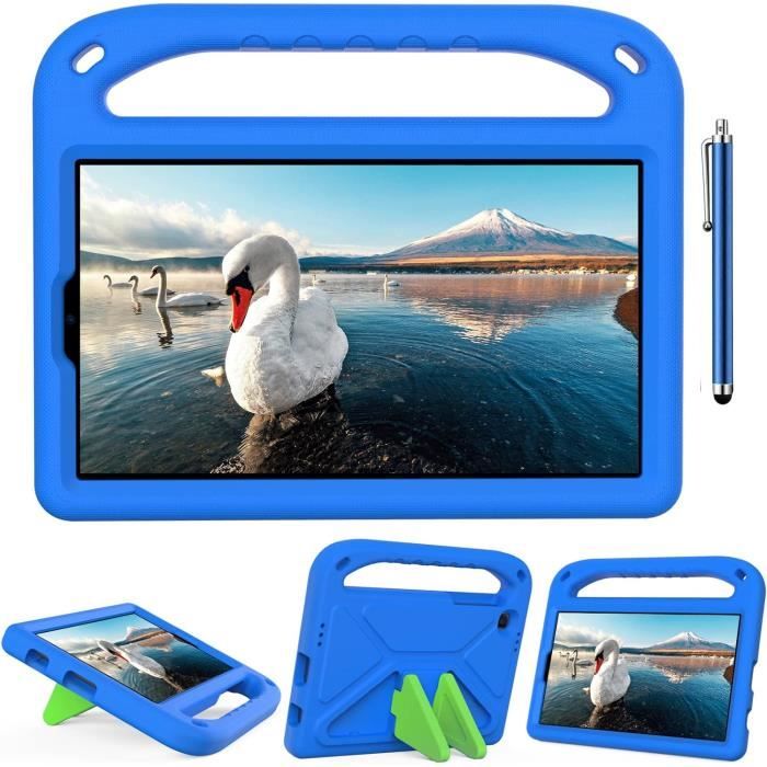 Coque Enfant Pour Doogee TAB G6/G6+ 11 Pouces - En EVA Antichoc, Avec Béquille Et Bandoulière, Couleur Violette