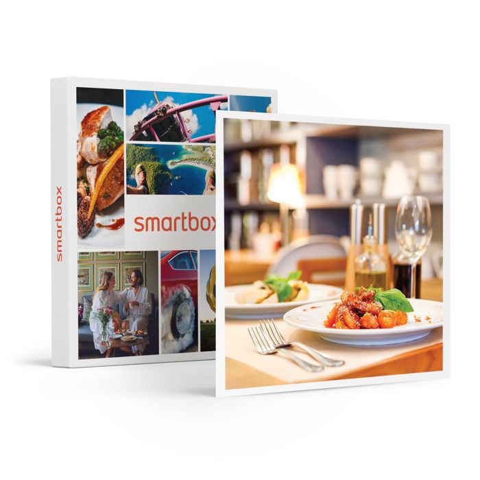 Smartbox - 1 dîner en duo avec 3 plats et boissons comprises - Coffret Cadeau - 165 expériences gustatives dans toute la France
