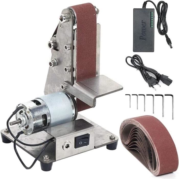 Mini Ponceuse Électrique 400W – 6 Vitesses Réglables 5000-28000 Tr/min | Outil Polyvalent Pour Meuler, Polir, Sculpter