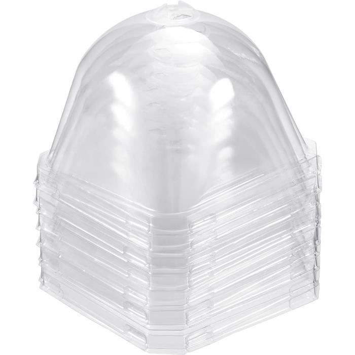 Lot De 20 Cloches Pour Plants - VGEBY - Jardin Cloche De Serre Réutilisable Mini Plante À Effet