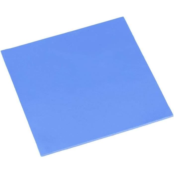 Pad Thermique 12,8 W/mK 120x120x2mm - Silicone Dissipateur Chaleur GPU CPU LED