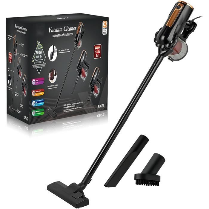 Aspirateur Balai Sans Fil 600W 48KPa - Autonomie 70min, Bac 2L, Auto-Stable, Avec Écran OLED - 7