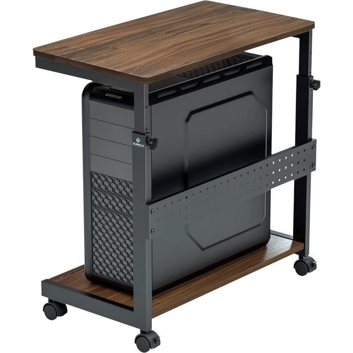 Tour d ordinateur de bureau atx support tour pc support de chariot