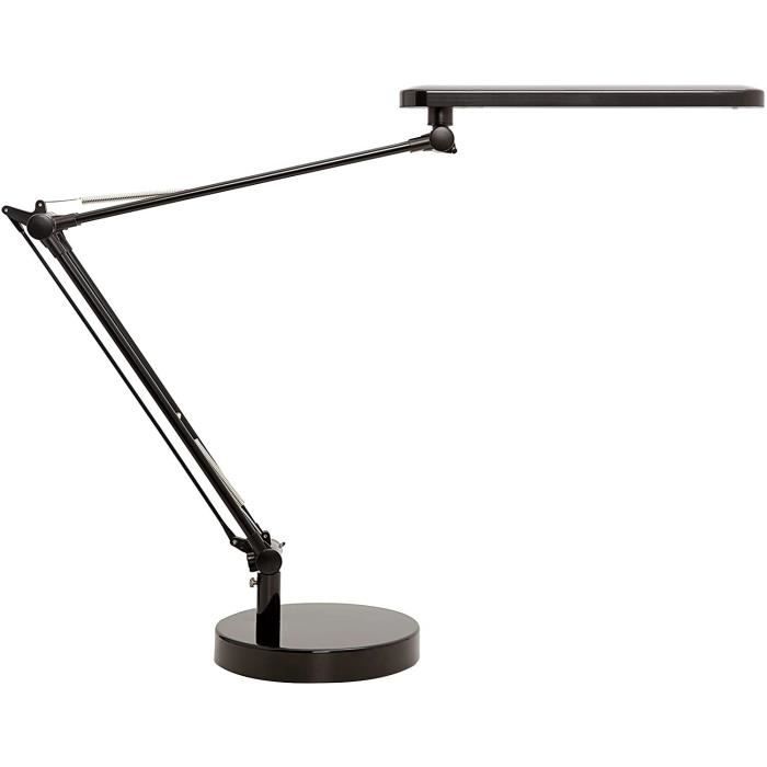 Lampe de bureau LED - UNILUX - MAMBO LED 2.0 - Noir - 7W - 350 Lumens - Énergétique A
