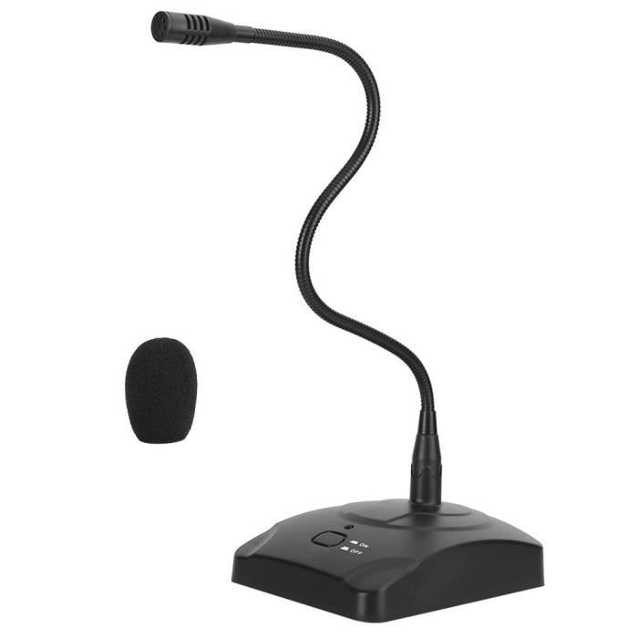 Microphone Mini Universel 3,5mm Pour Caméra Et Téléphone - Éponge Coupe-vent - Plug And Play - Pour Vlog Et Conférences