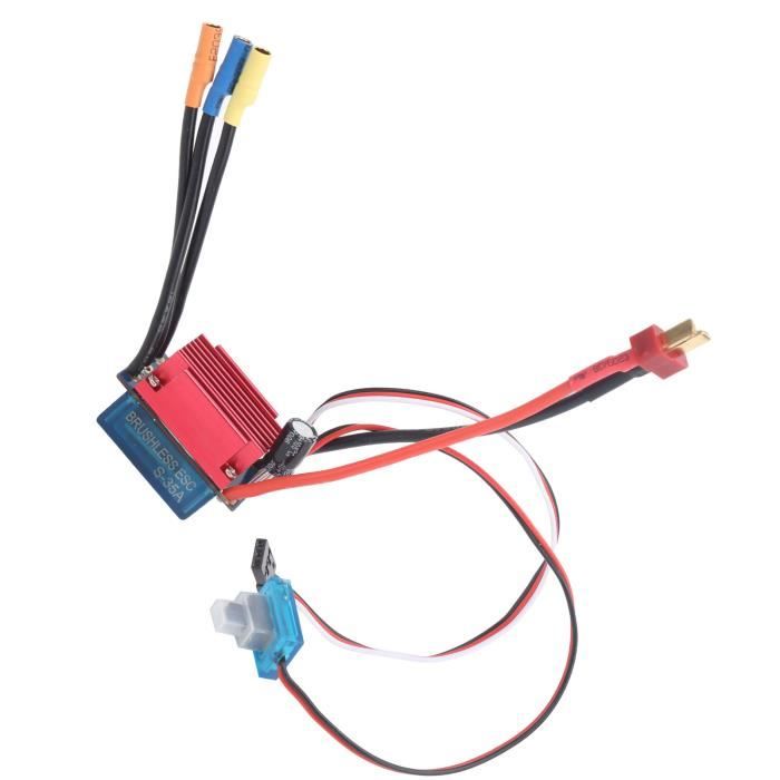 Controlador Eletrônico De Velocidade Rc Car Brushless Esc Pa | Frete grátis