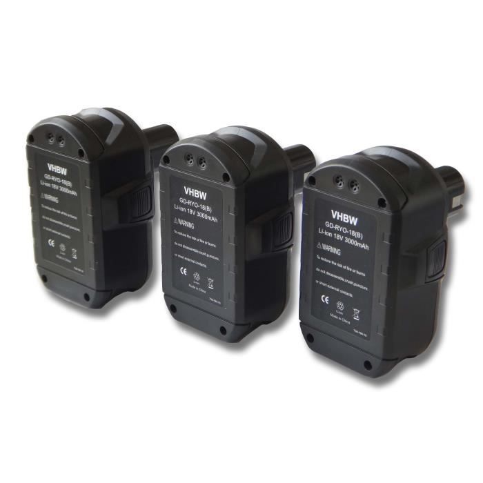 S adapte aux mod les suivants Ryobi OLT 1830 3x Batterie de