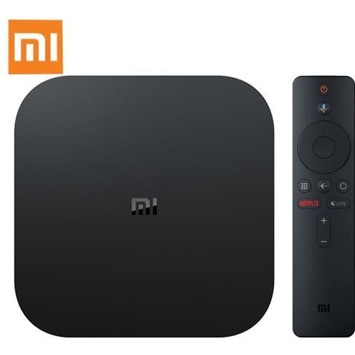 Xiaomi Mi Tv Box S 4k Ultra Hd 2g 8g Acces Direct Netflix Chromecast Box Multimedia Avis Et Prix Pas Cher Cdiscount