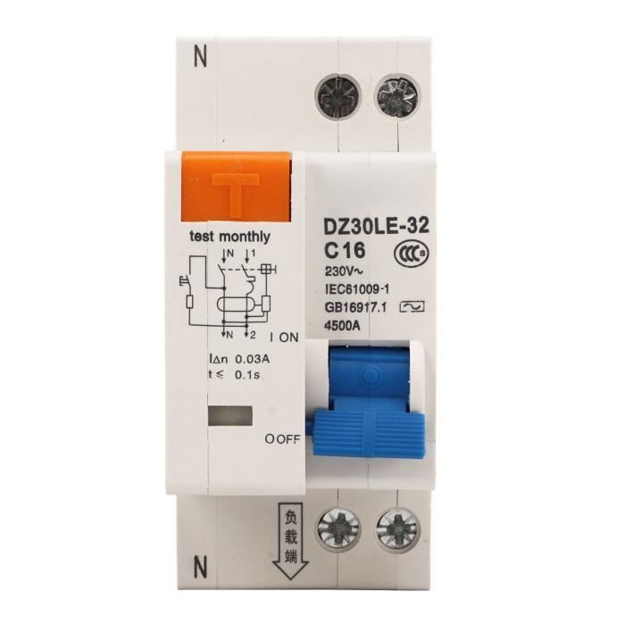 Disjoncteur Modulaire - Calibres De 1A à 125A - Tensions 230V/400V AC - 1, 2, 3 Ou 4 Pôles - Neuf (Chine)