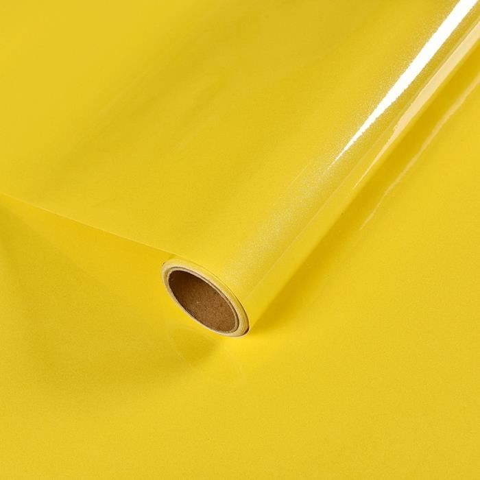 Papier Adhésif Noir Pour Meubles 40cm X 10m - Vinyle Autocollant Mat - Imperméable Et Repositionnable