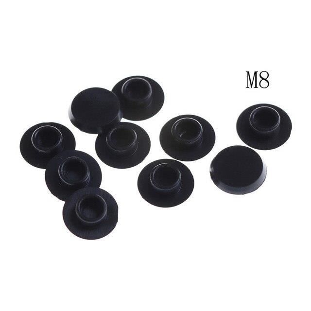 5 Pièces Protège-Filetage PVC Souple - 15mm Diamètre Intérieur, Noir, Uxcell Neuf
